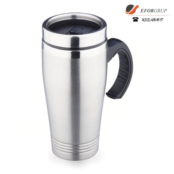 Kaydırma Kilitli Termos Bardak