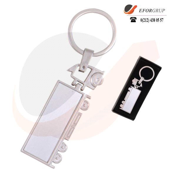 Tır Şeklinde Metal Anahtarlık