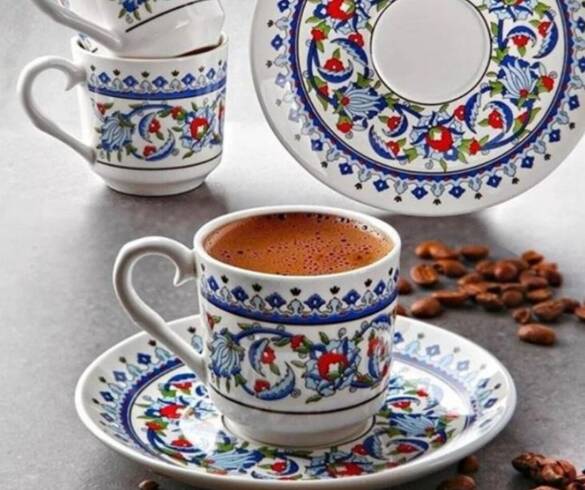 Topkapı Modeli Kahve Fincanı