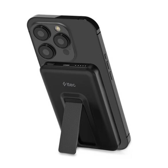 ttec ReCharger M 5.000mAh MagSafe Uyumlu PD 20W Stantlı Kablosuz Taşınabilir Hızlı Şarj AletiPowerbank - 2BB239