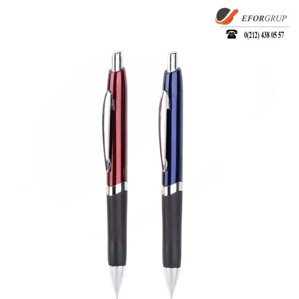 Klipsli Tükenmez Kalem (Renkli)