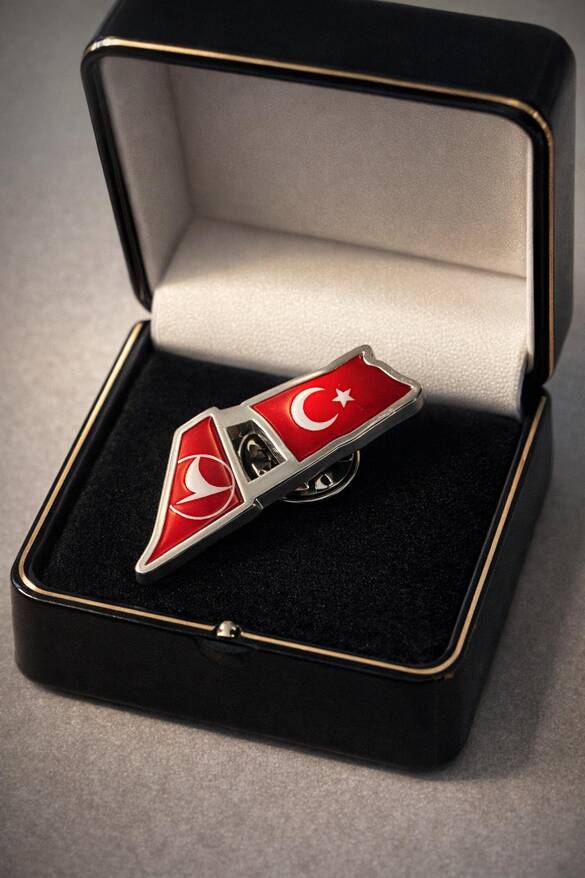 TÜRK BAYRAĞI YAKA ROZETİ