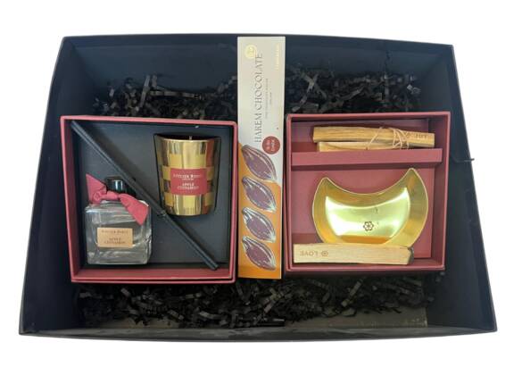 TÜTSÜ-ODA KOKU VE ÇİKOLATALI HEDİYE SETİ