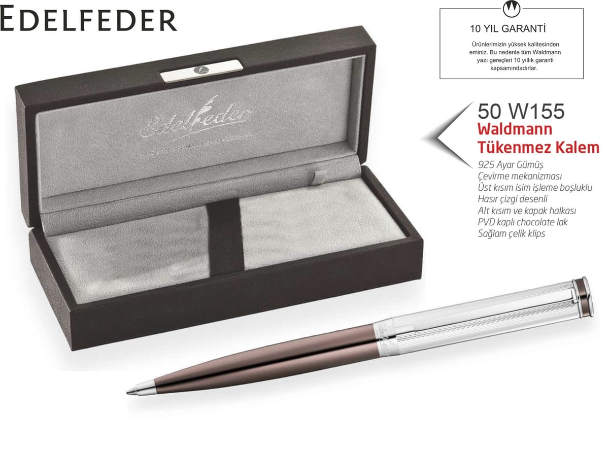 Waldmann 925 Ayar Gümüş Kalem Seti