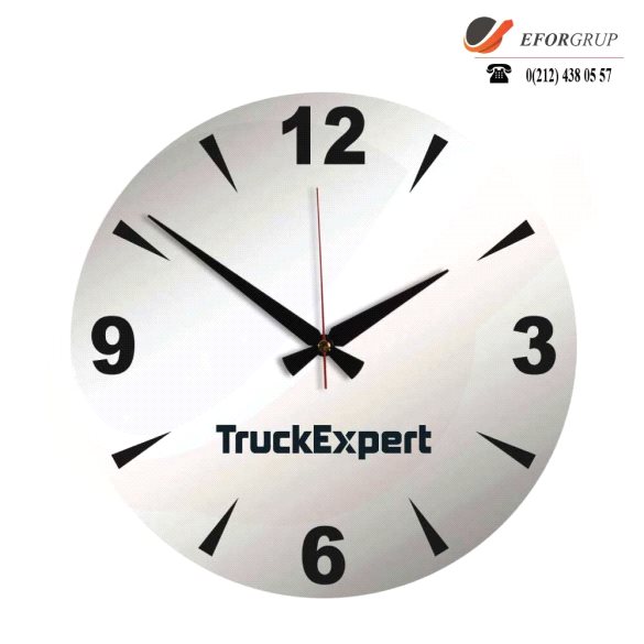 Yuvarlak Aynalı Duvar Saati